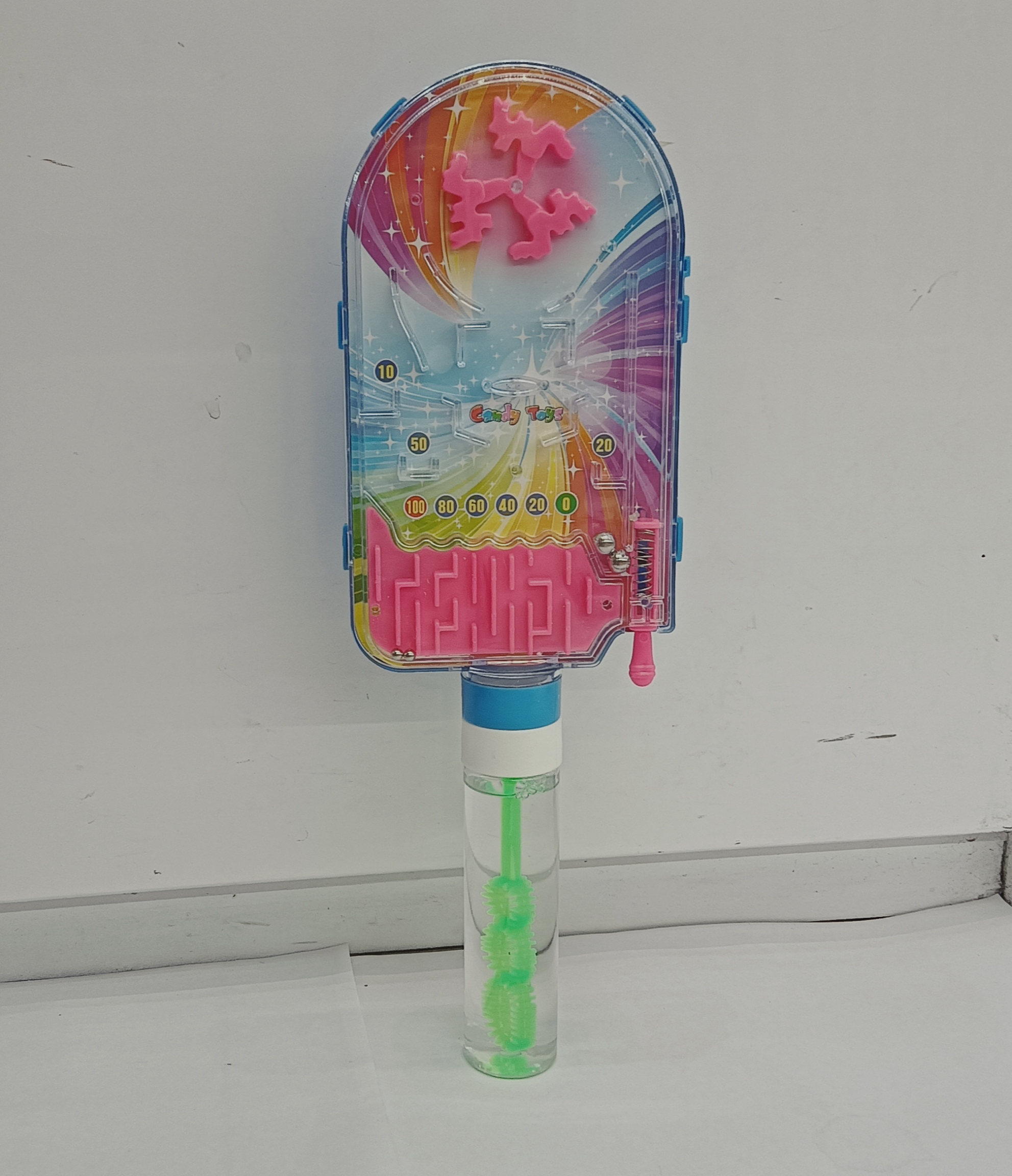 Cross-border foreign trade, light marbles, bubble sticks, children's toys, two-in-one creative hot sale, street stall supply wholesale, new and unique small toys, children's cute bubble machines, children's summer outdoor details Picture