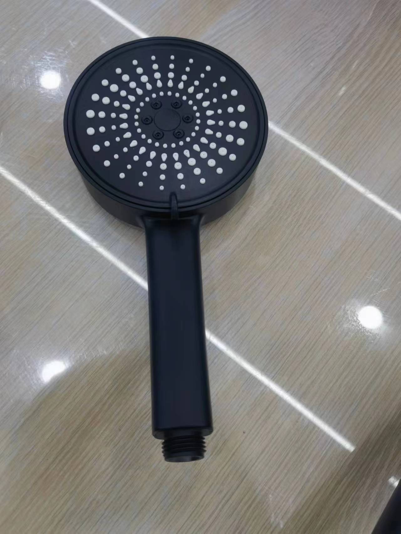 Showerhead set, showerhead stand, showerhead, non-perforated bathroom showerhead