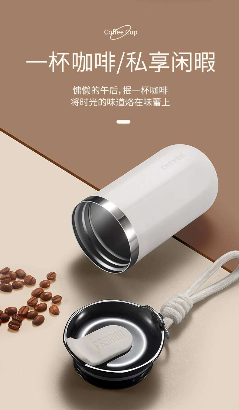 S98-YHSQ2200咖啡杯350ML不锈钢咖啡杯保温杯大容量双饮吸管水杯女高颜值保冷车载杯子男士咖啡杯咖啡杯保温杯详情图13
