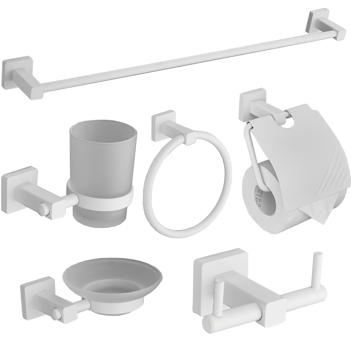 高端轻奢卫生间毛巾架浴巾架浴室置物架卫浴五金挂件套装