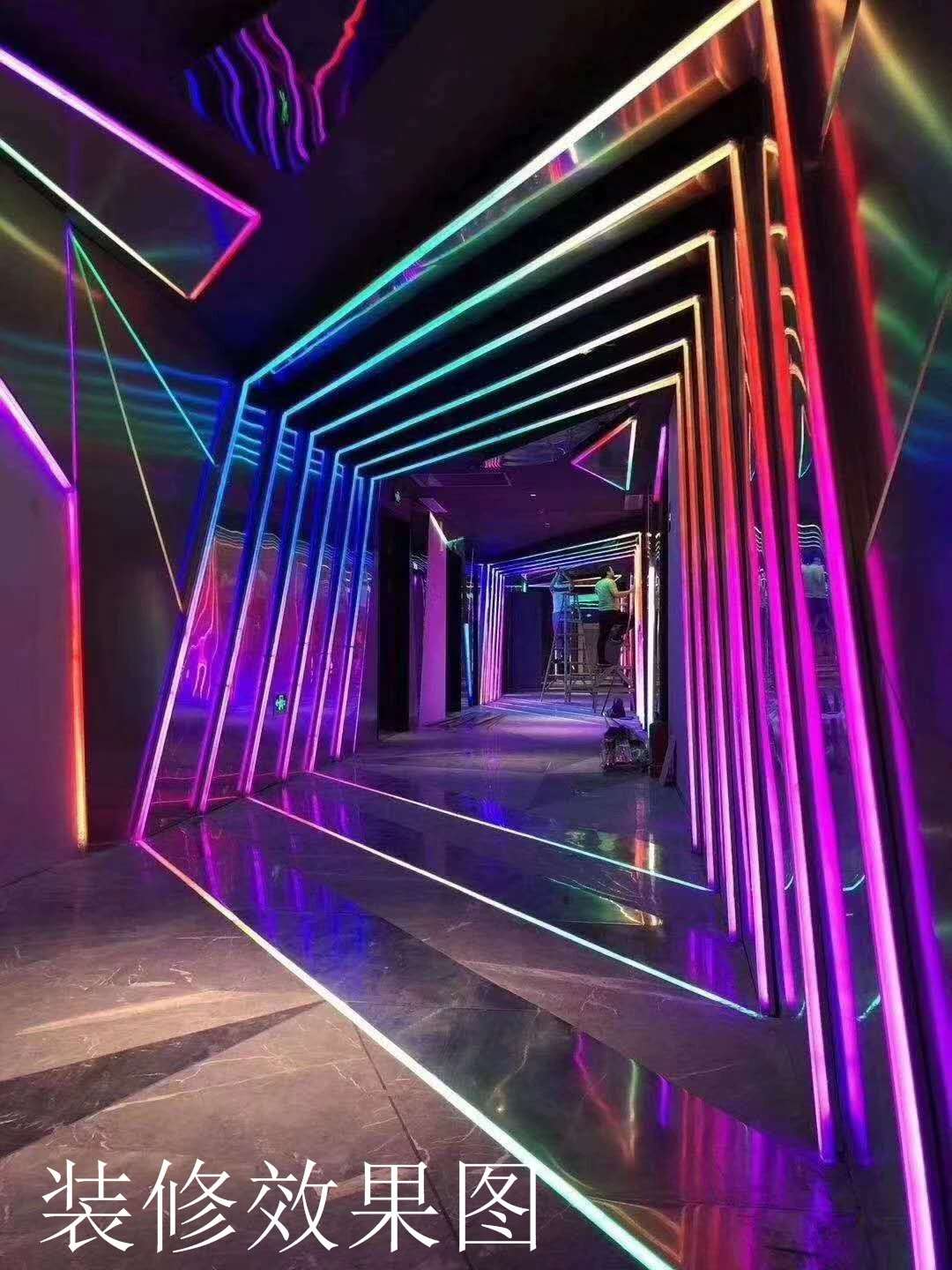 灯带热销5V5.5MM窄板WS2812B一米3060灯内置IC可编程 LED全彩幻彩灯带 流水灯带详情图11