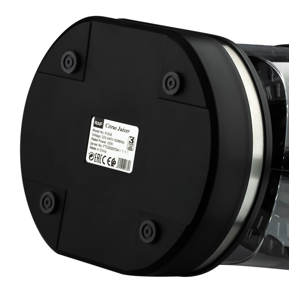 RAF欧规跨境电动鲜榨柳橙机家用自动榨汁柠檬橙汁机小型便携1.2LR.638详情12