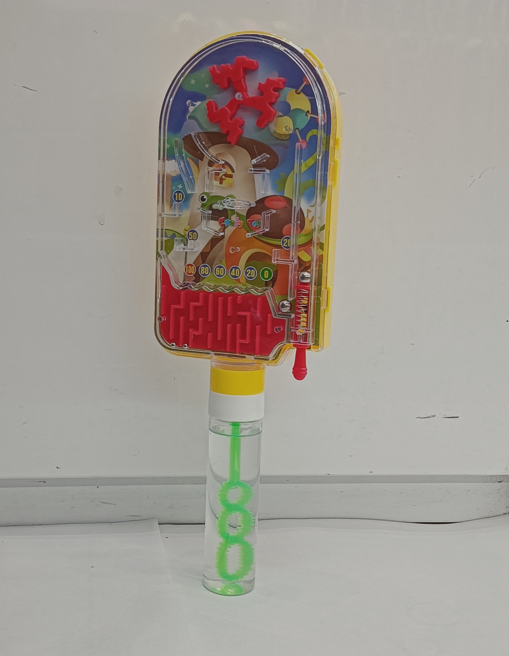 Cross-border foreign trade, light marbles, bubble sticks, children's toys, two-in-one creative hot sale, street stall supply wholesale, new and unique small toys, children's cute bubble machines, children's summer outdoor Application Scenario