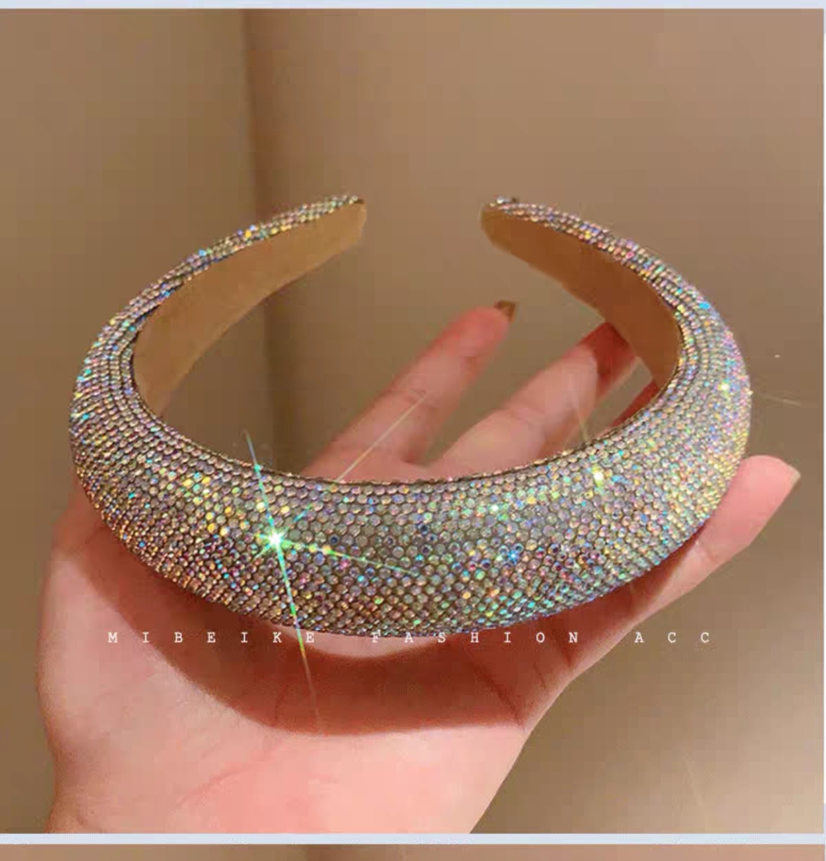 女孩专属水晶发箍 ，时尚流行发箍 时尚可爱潮流发饰发箍详情图4