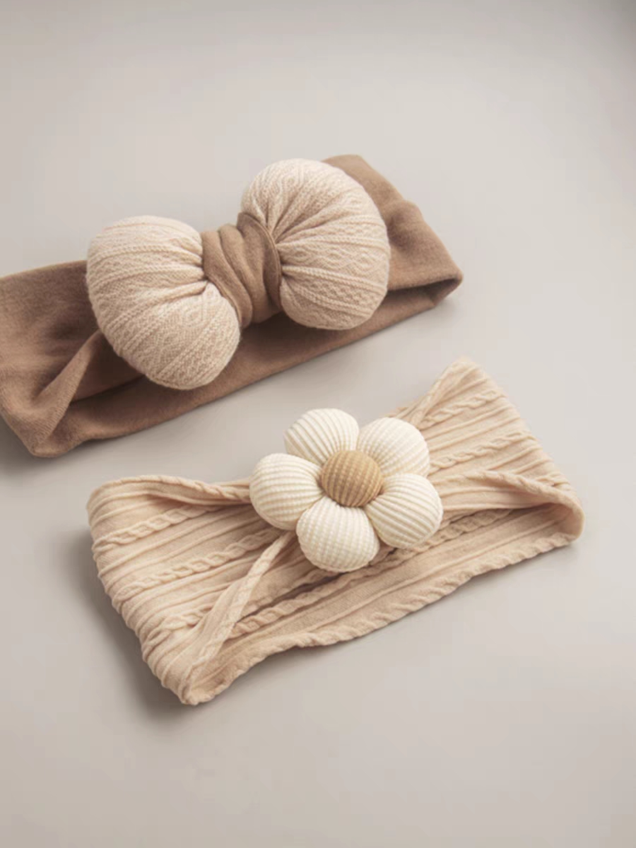 欧美儿童风跳点螺纹带小坑条发带 洗脸头饰饰品 头巾发带轻便实用时尚潮流美发装饰