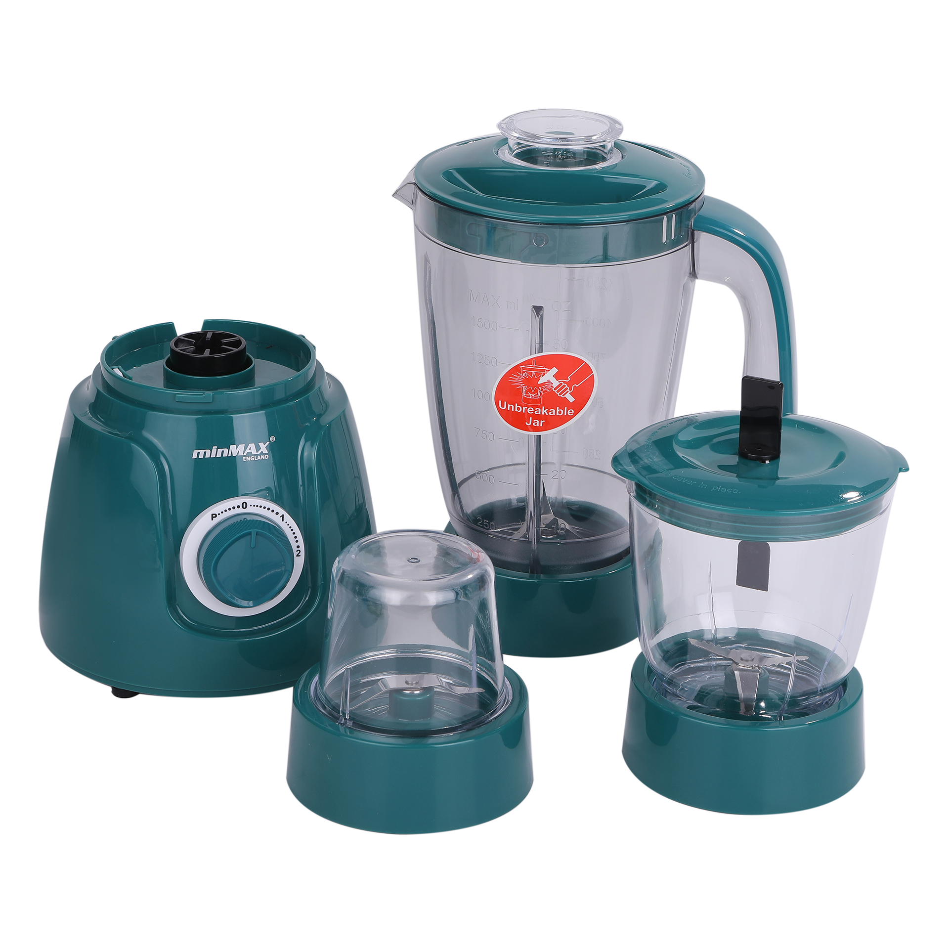 عصارة منزلية متعددة الأغراض من طراز MinMAS TB133. Specification image