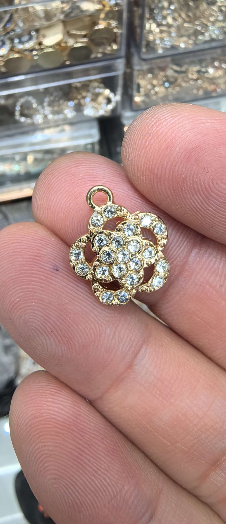 diy five-leaf flower jewelry accessories Specification image