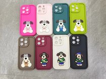 Stereoscopic silicone dog tpu phone case