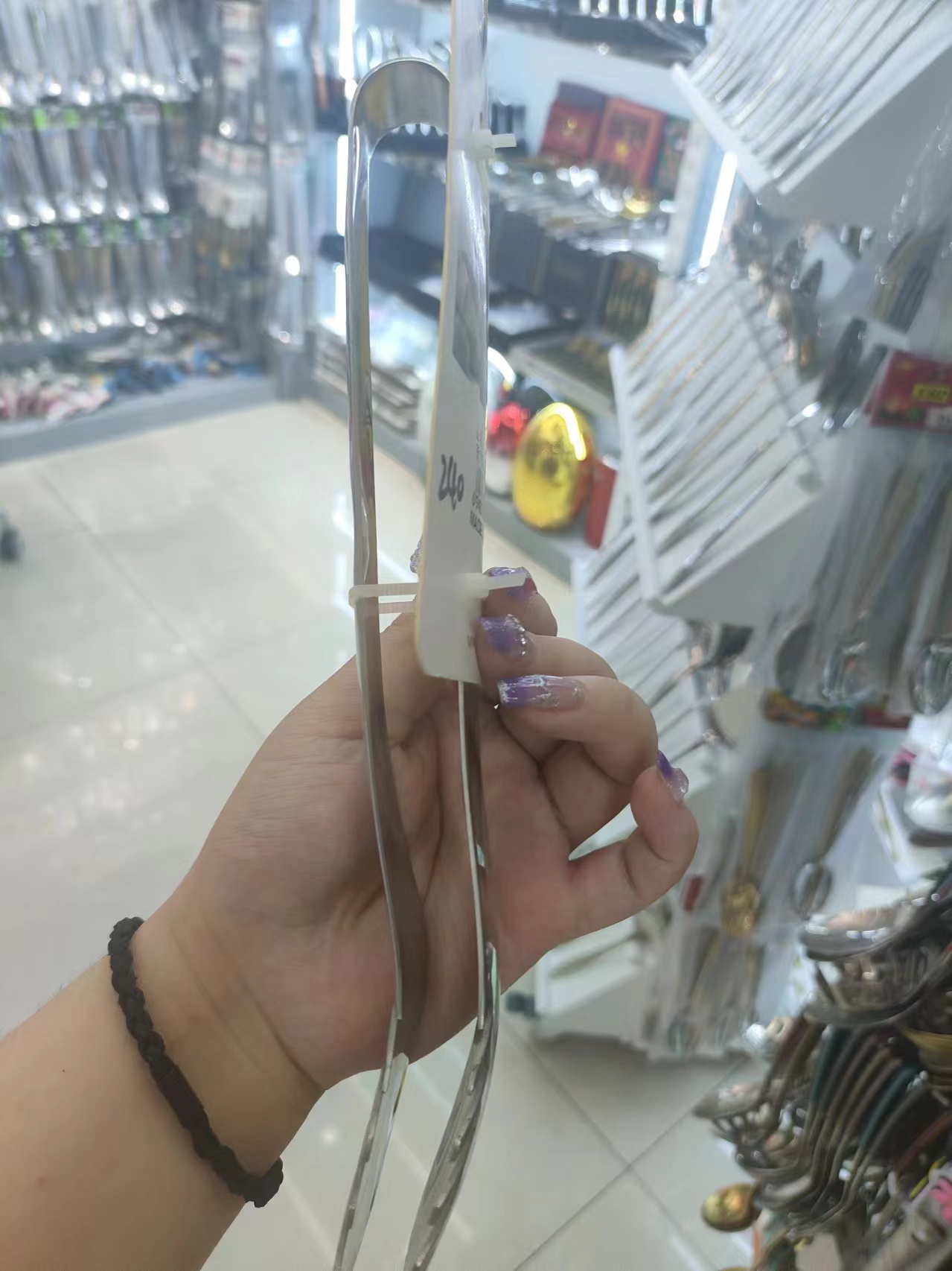 不锈钢食物夹面包夹卤菜卤味菜夹家用厨房烧烤专用公用夹子食品夹详情3