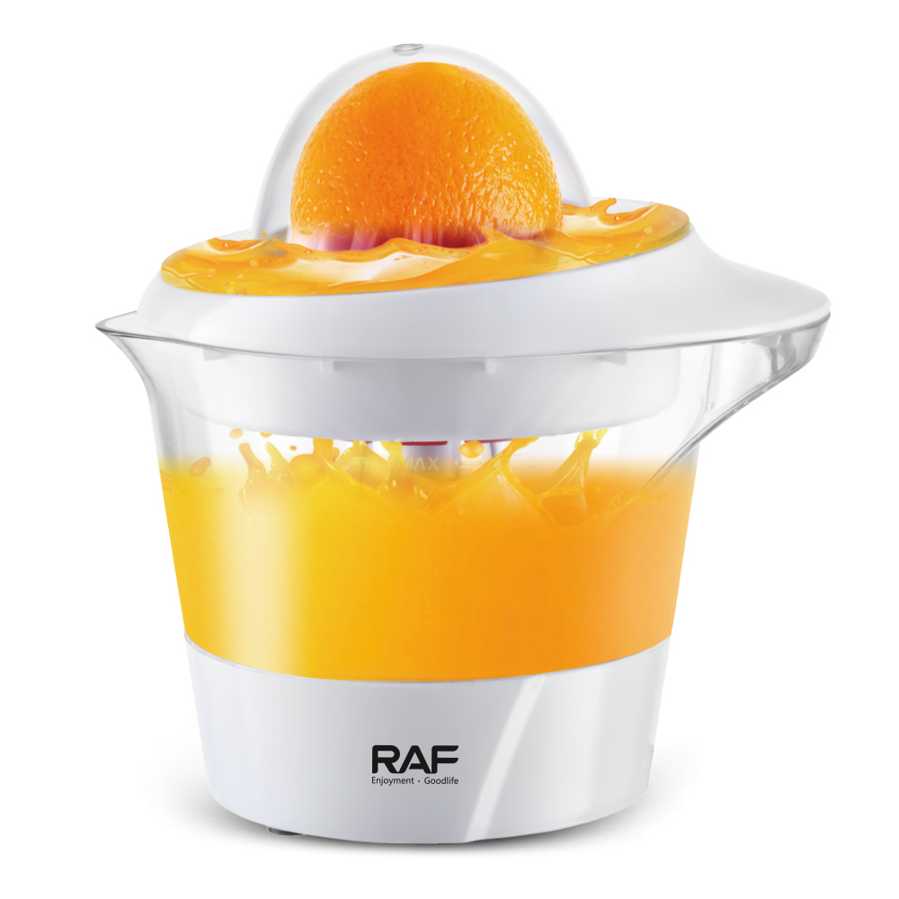 RAF European Standard cross-border electric freshly squeezed orange machine, household automatic juicer, Lemon and orange juice machine, small and portable R.636 Application Scenario