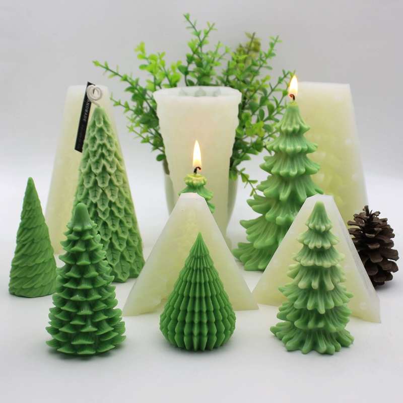 Ins-style irregular-shaped candle silicone mold DIY three-dimensional geometric scented candle artistic atmosphere decorative item candle mold souvenir mold Application Scenario