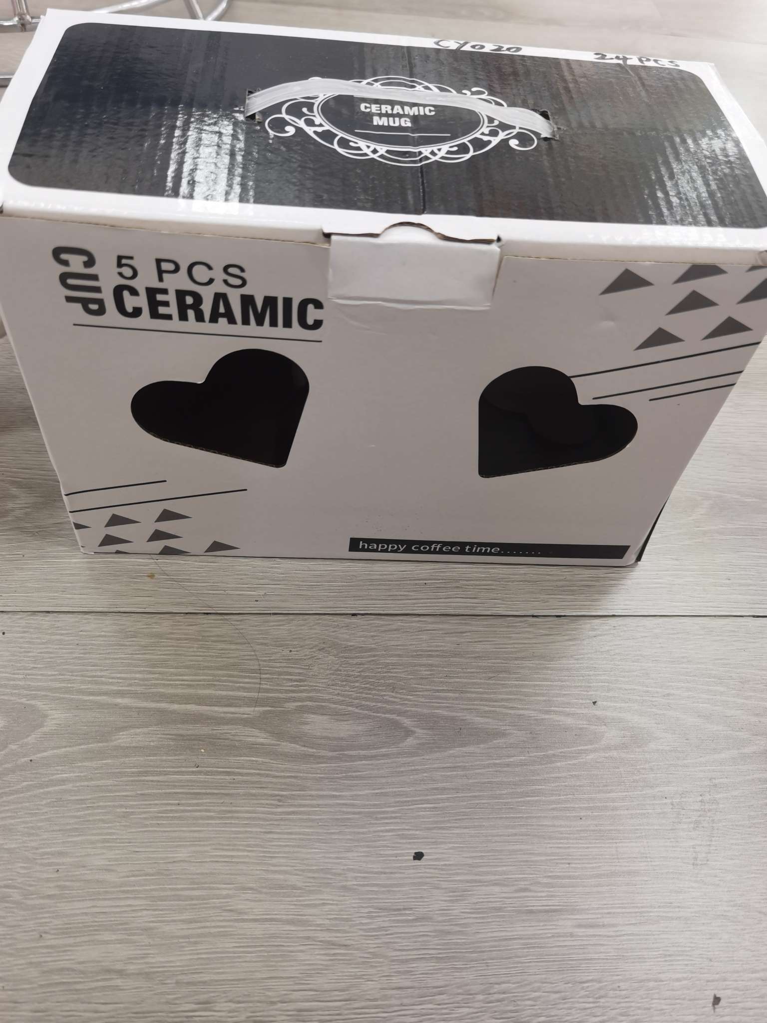 2311 Ceramic Cup Set: Mugs, embossed cups, American retro ceramic cups, coffee cups, tea cups, water cups, home and office cups detail image 5