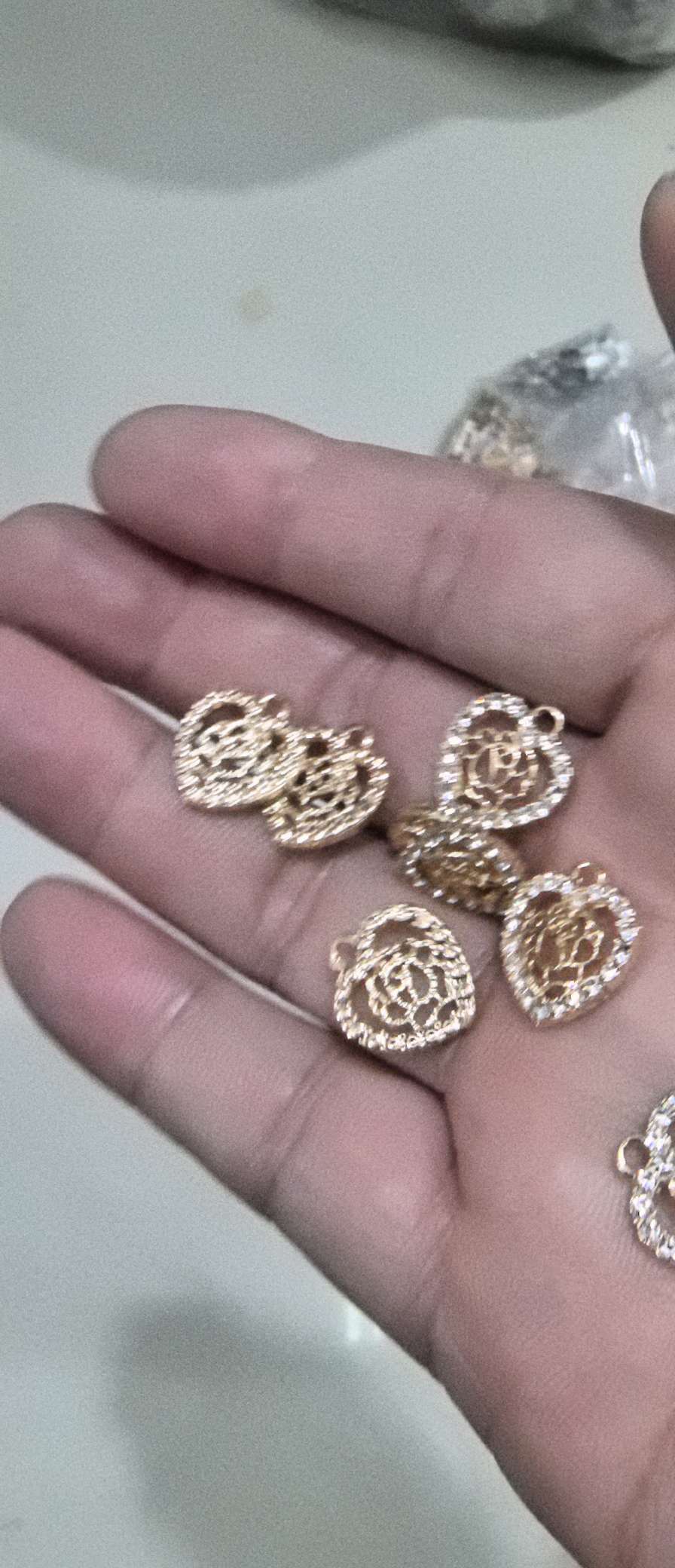 Heart-shaped rose pendant Application Scenario