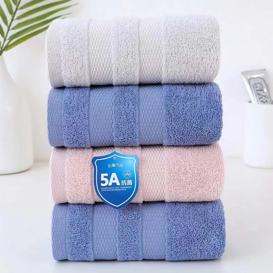 Guo chao ting long 7037 liso liso elegante forjado suave y absorbente toalla de regalo de moda pic 4