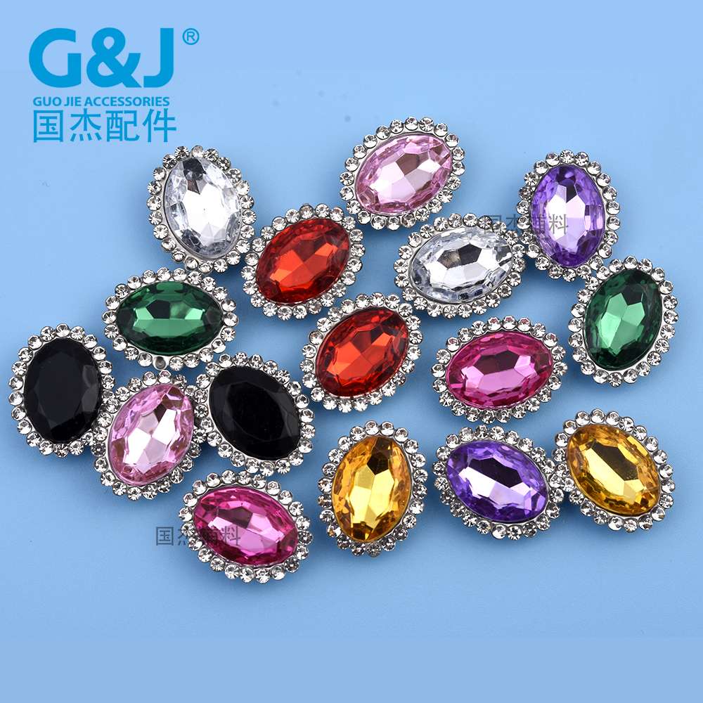 Wholesale of DIY shoes, hats, clothing and accessories, DE8*28 oval turtle surface fine strip double-hole white 500-piece acrylic drill details Picture