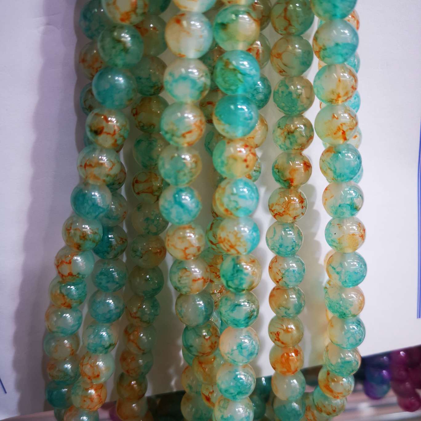 墨水画饰品配件国潮系列红茹饰品红茹饰品红茹饰品