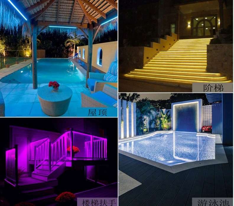 灯带热销5V5.5MM窄板WS2812B一米3060灯内置IC可编程 LED全彩幻彩灯带 流水灯带详情图12