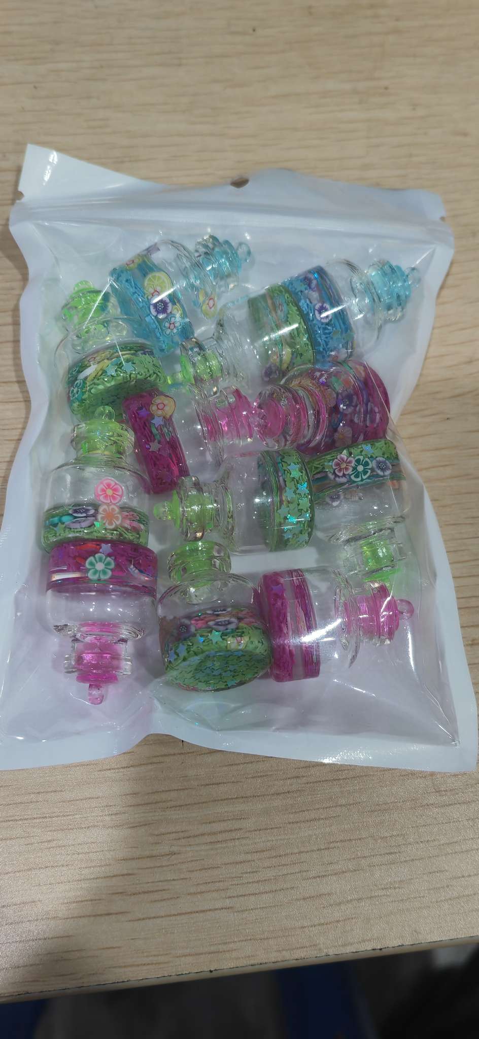 DIY材料包 扭扭棒 发网 哑光十字铃铛 雪霞饰品配件 半成品饰品装饰配件 创意手工制作饰品材料诚信珠宝饰品00123