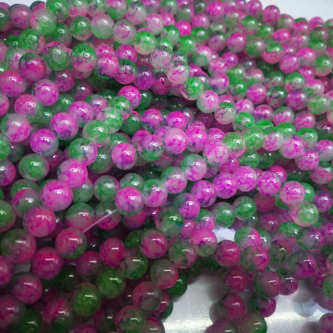 玻璃流璃墨水画diy饰品配件