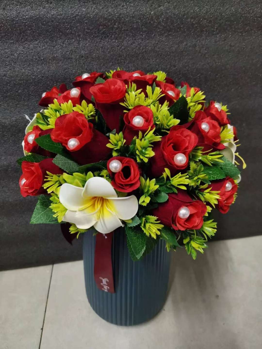 塑料花实物图