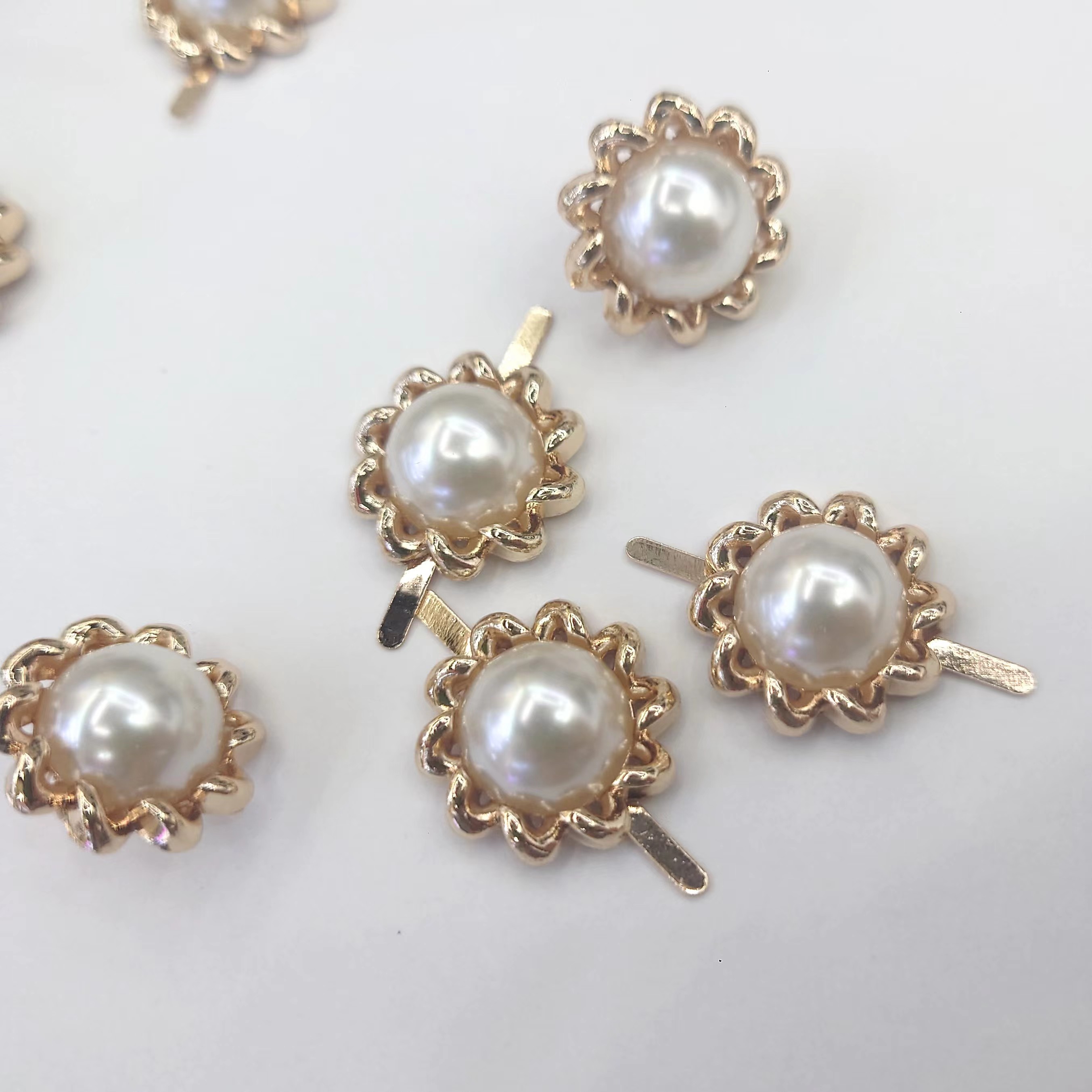 金属鞋扣装饰链条扣乐福鞋皮鞋鞋花五金配饰鞋面装饰鞋扣批发详情3