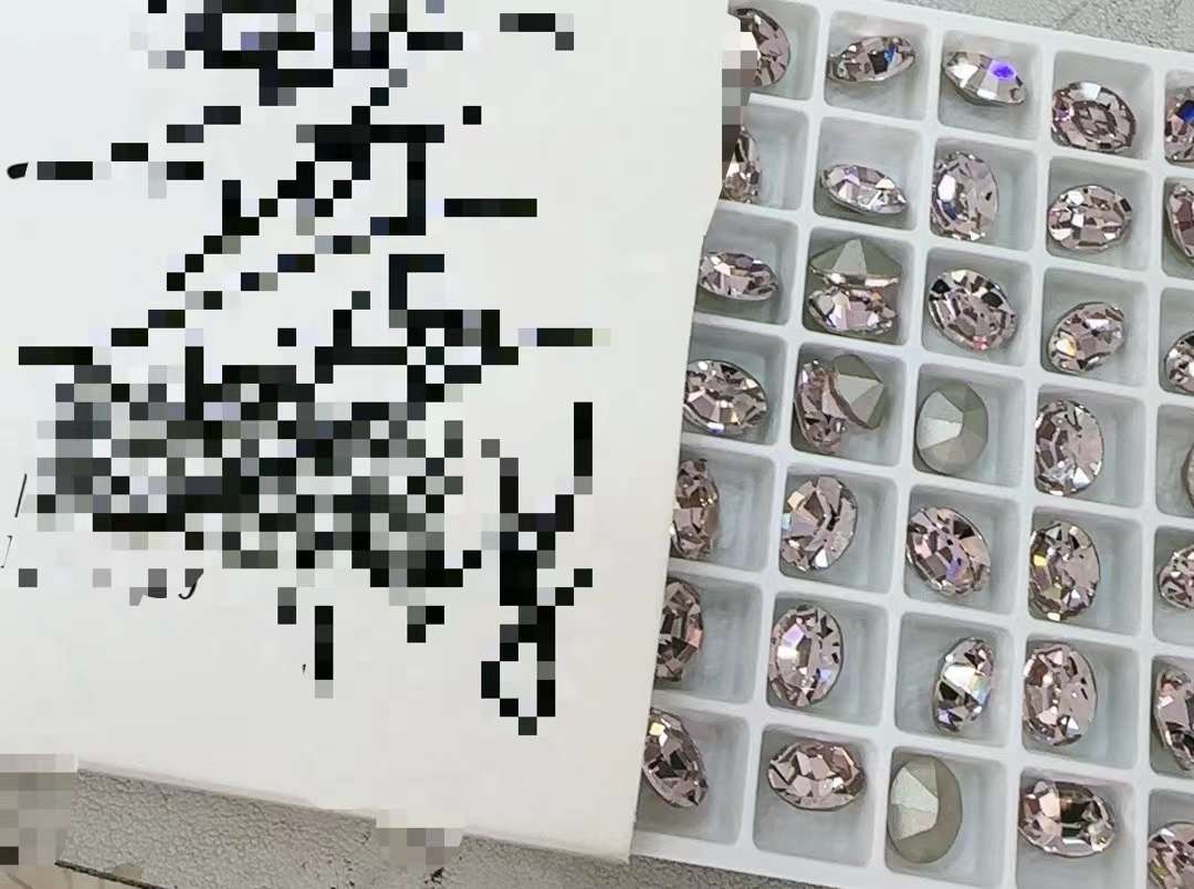 New color pointed-bottom diamond K9 American super diamond Super Flash diamond factory direct sales, complete color range 5069 Application Scenario