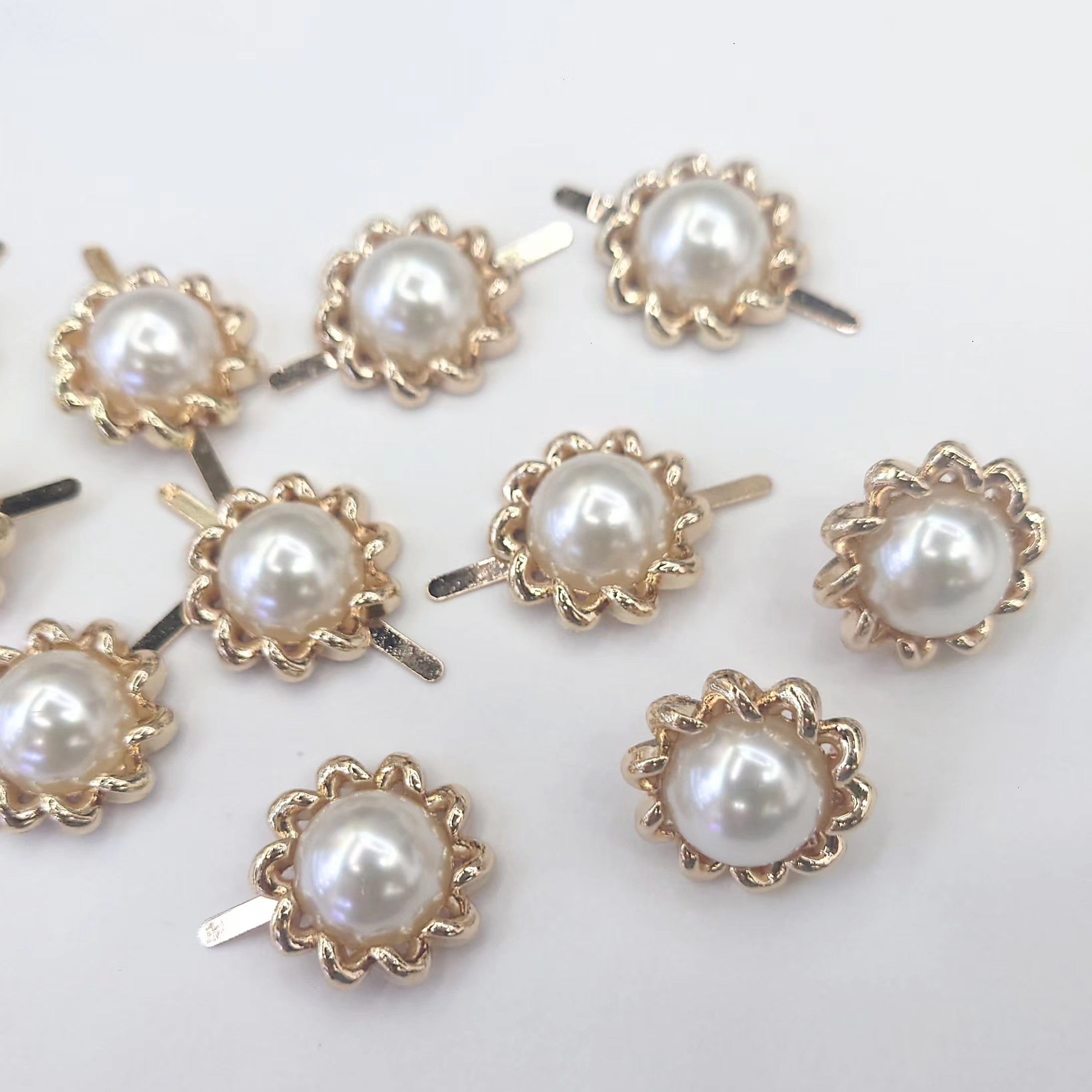 金属鞋扣装饰链条扣乐福鞋皮鞋鞋花五金配饰鞋面装饰鞋扣批发详情1