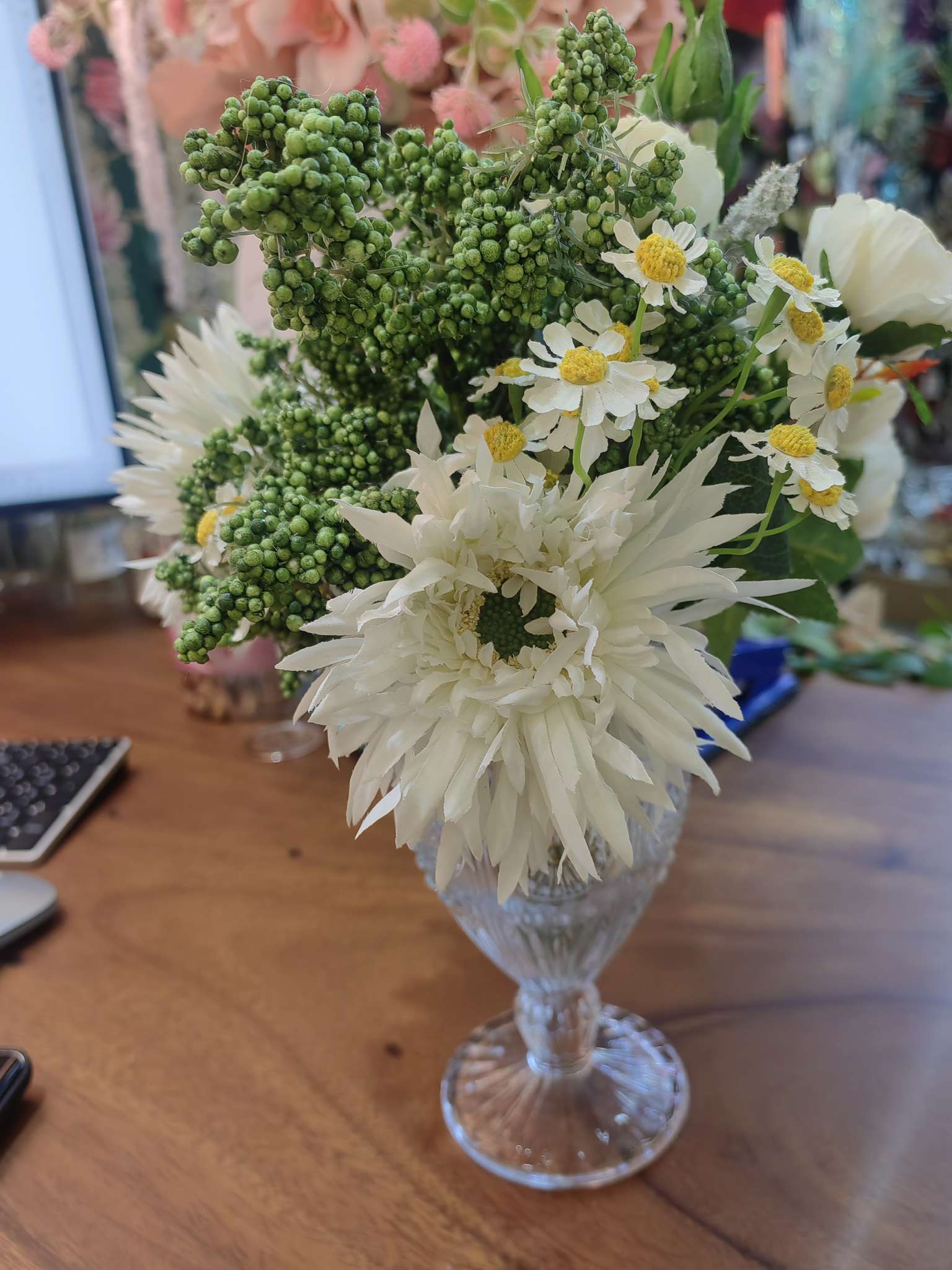 仿真花假花仿真花假花仿真花仿真花人造花高考花束仿真花硅胶仿真花详情图5