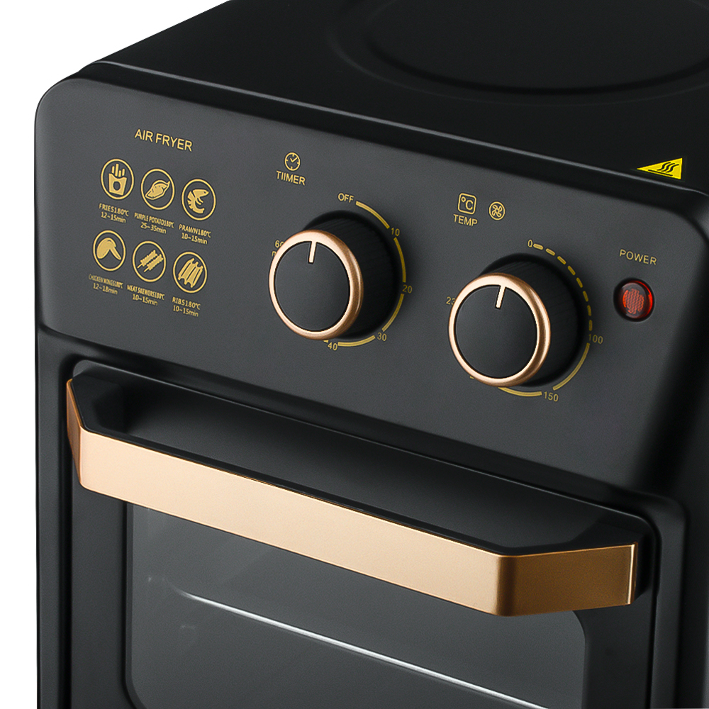 RAF electric oven, European standard 14L multi-functional household air fryer, fully automatic intelligent oven, fryer, visible baking pic 15