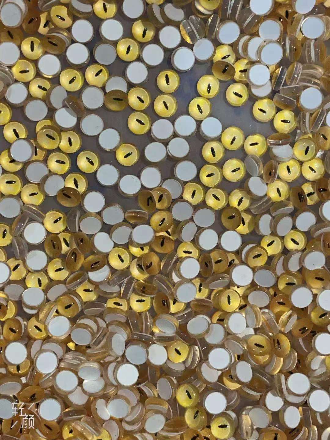 6mm eyes, suitable for rings, stud earrings, necklaces, pendants, jewelry accessories, diy jewelry materials Application Scenario