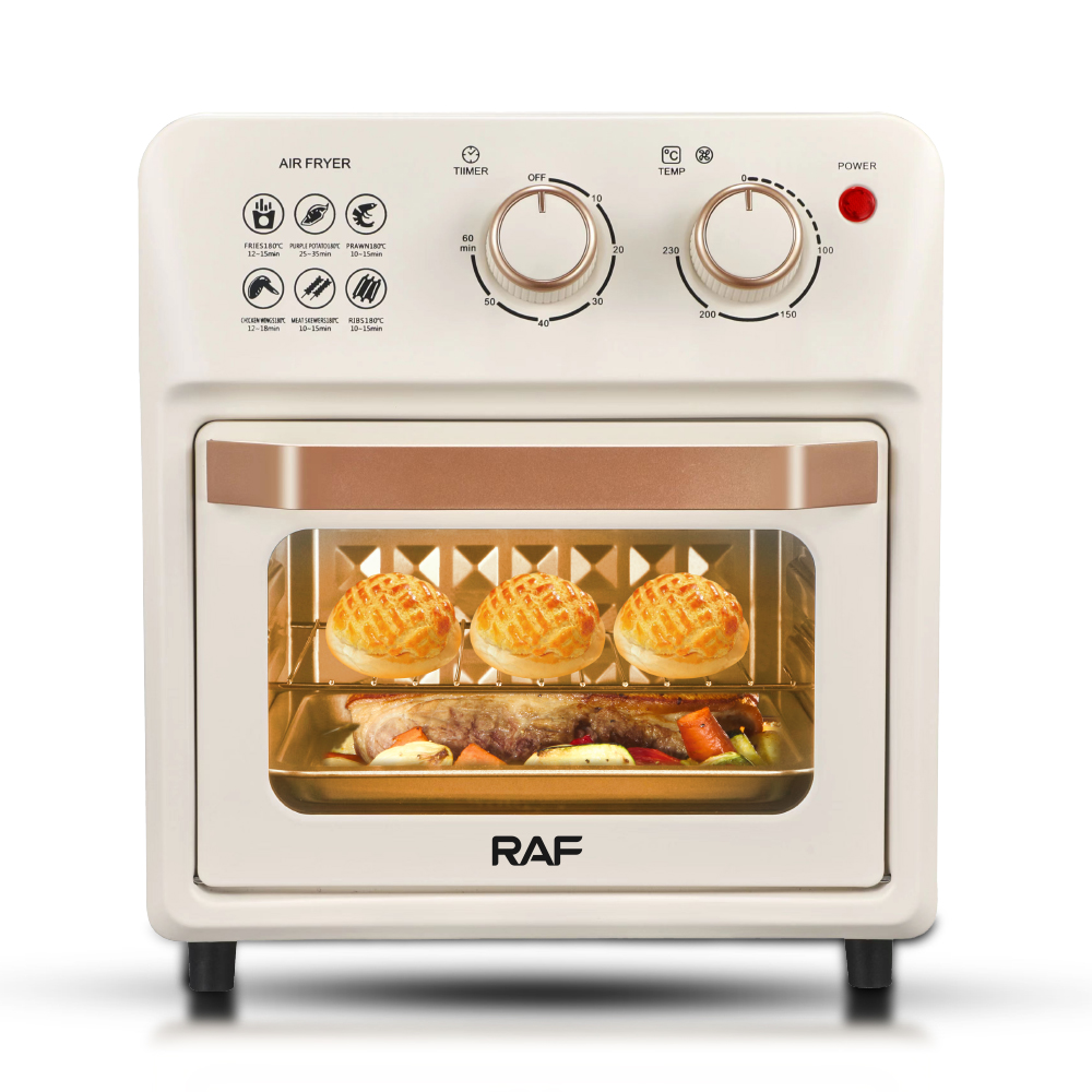 RAF electric oven, European standard 14L multi-functional household air fryer, fully automatic intelligent oven, fryer, visible baking pic 9