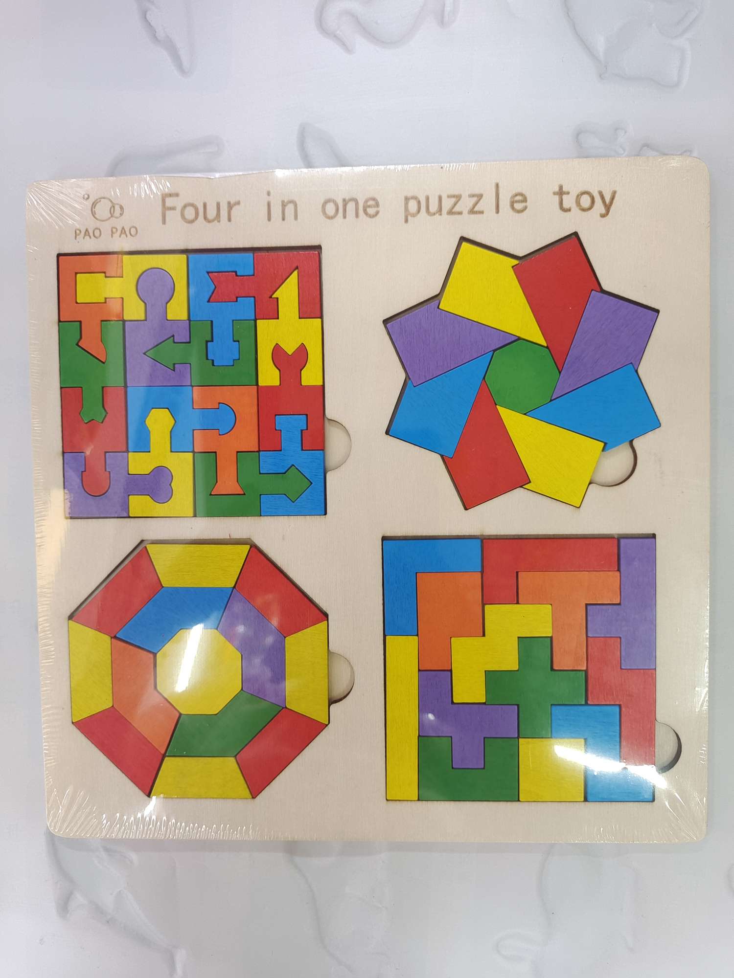 Educational and educational toys, jigsaw puzzle boards, children's cartoon assembly games, wooden three-dimensional jigsaw puzzles, adult intelligence challenge toys and gifts