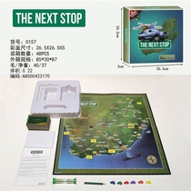 Cross-border hot English TICKET TO RIDE Amsterdom travel ticket educational toy