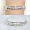 A 3-ring diamond bracelet is a popular accessory for women's flower claws Specification image