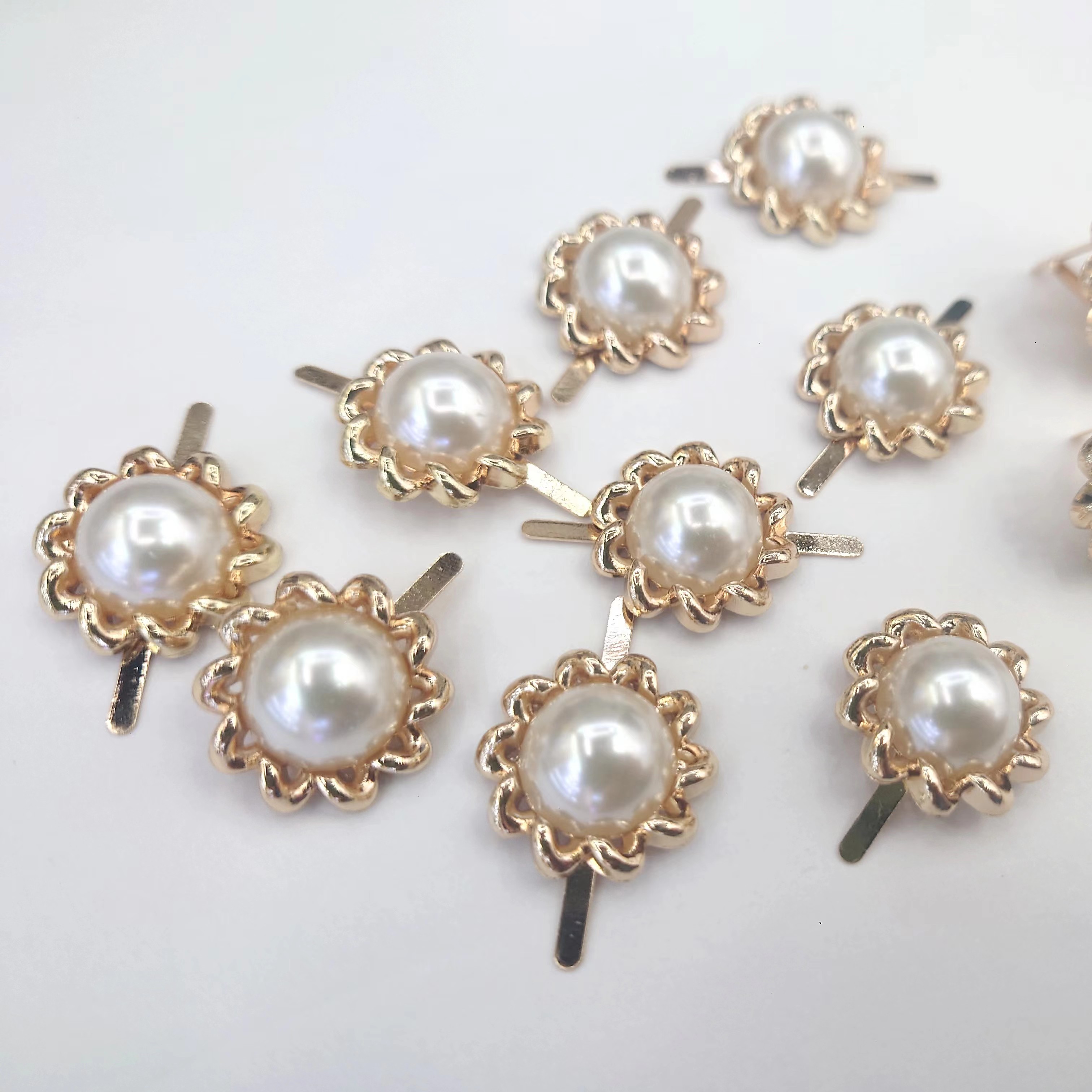 金属鞋扣装饰链条扣乐福鞋皮鞋鞋花五金配饰鞋面装饰鞋扣批发详情2