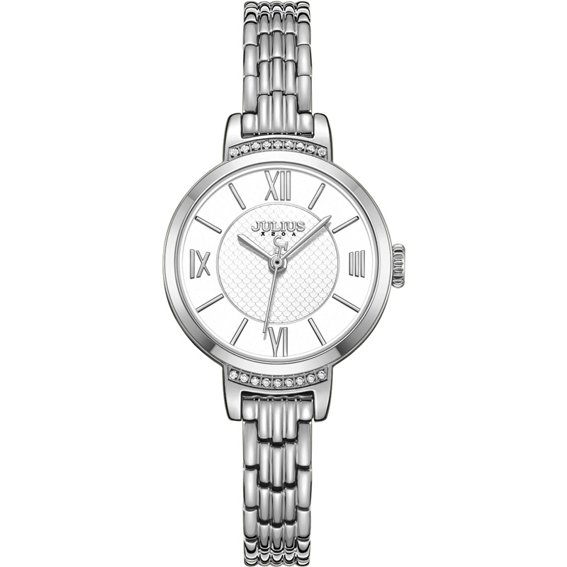 Yiwu Quality product: JULIUS JA-1429 waterproof and fashionable quartz watch for white-collar women with a chain strap from South Korea details Picture