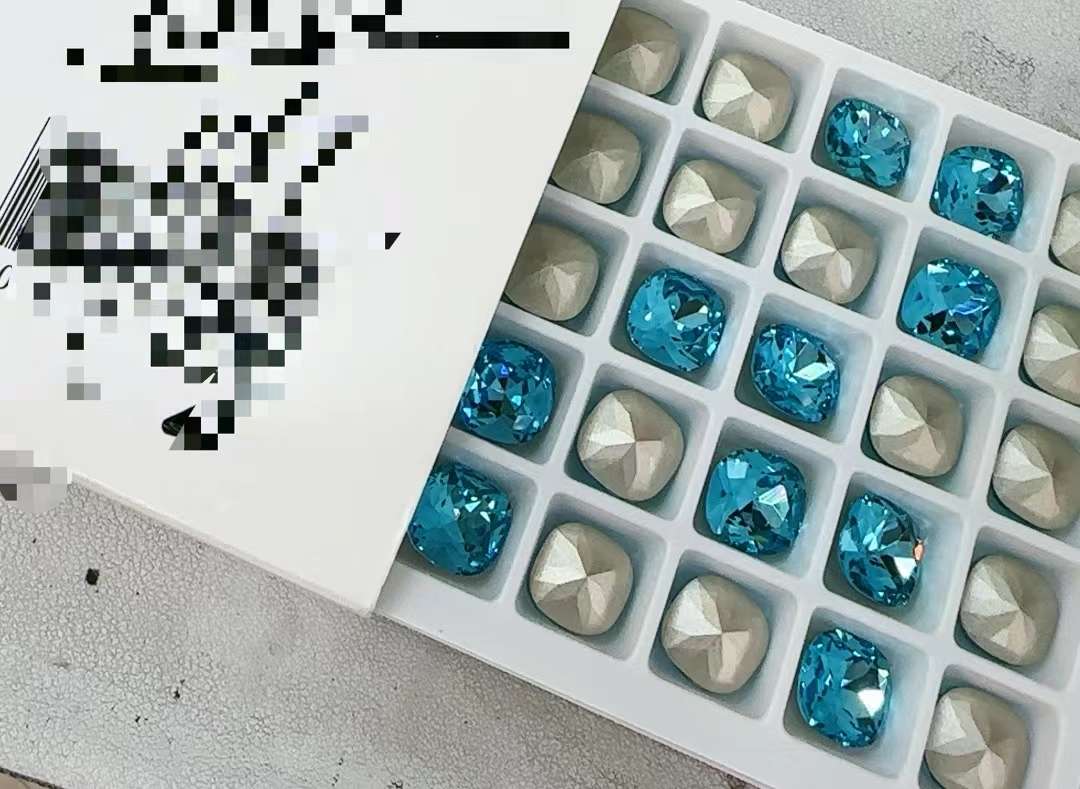 New color pointed-bottom diamond K9 American super diamond Super Flash diamond factory direct sales, complete color range 5069 detail image 6