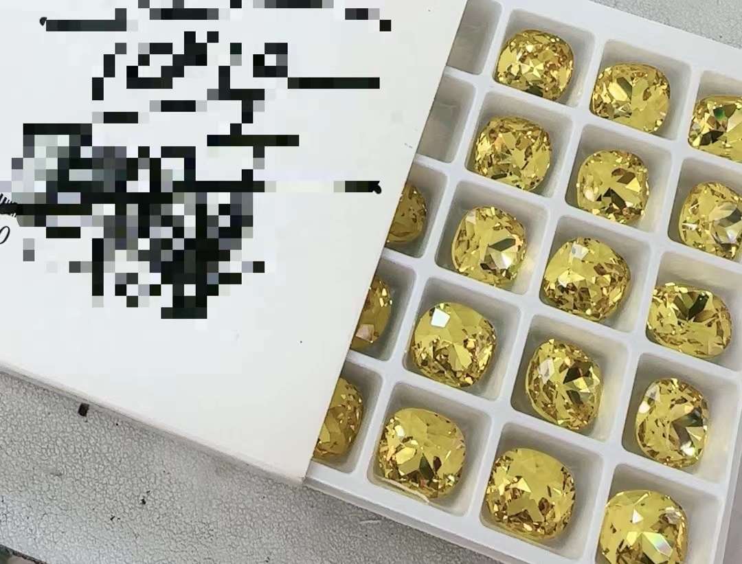 New color pointed-bottom diamond K9 American super diamond Super Flash diamond factory direct sales, complete color range 5069 details Picture