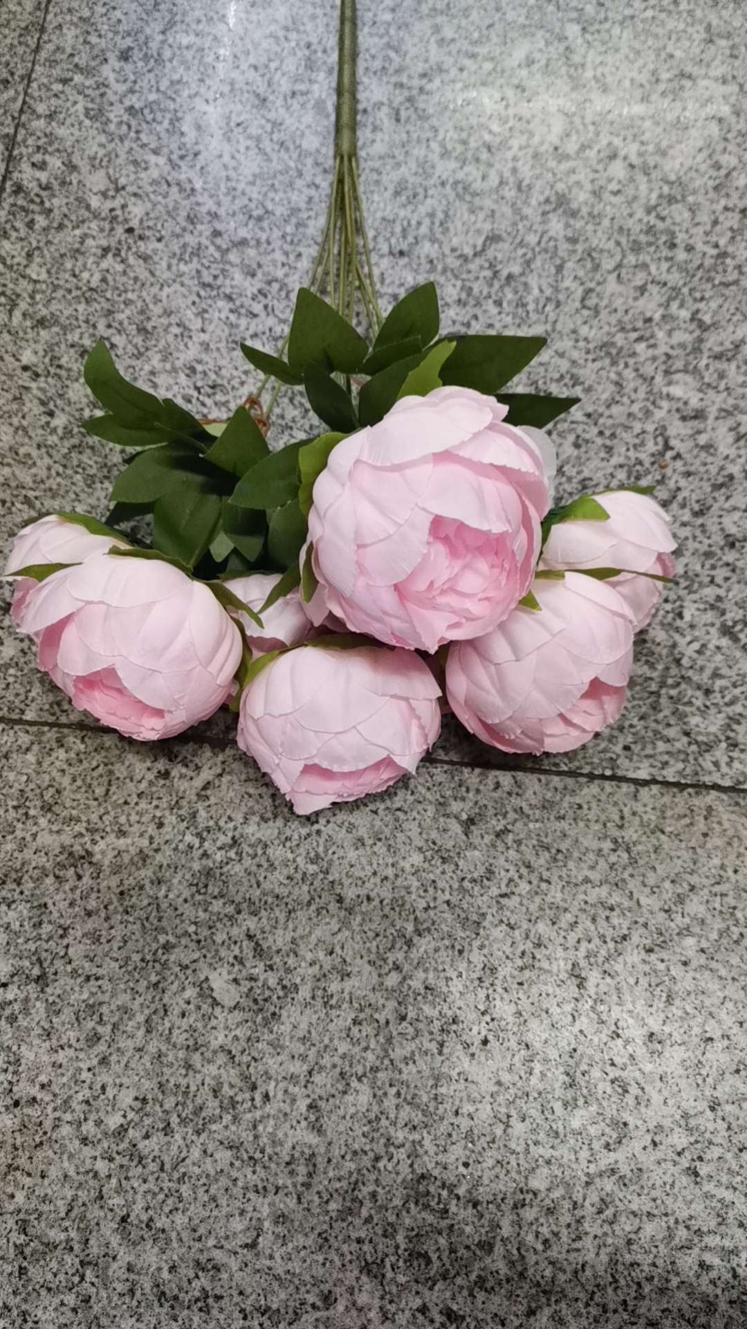 捷豪竹木办公室文化装饰 仿真玫瑰Flowers花卉种子 小香风花束 香水香薰 仿真园艺生态美化环境