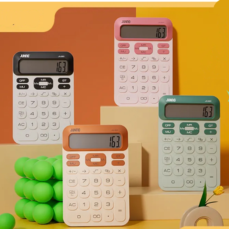 JN-901新款计算器 超薄时尚礼品机算器 办公随身携带学生计算机详情6