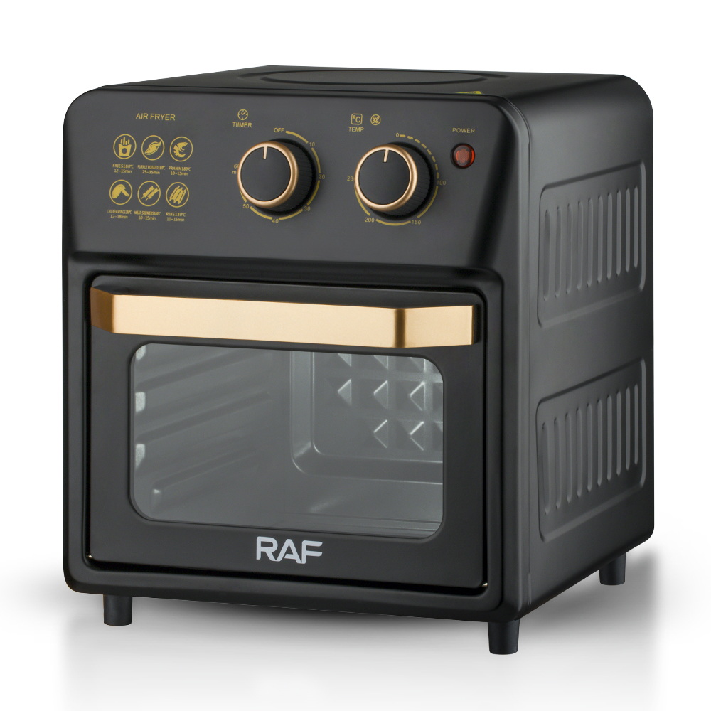 RAF electric oven, European standard 14L multi-functional household air fryer, fully automatic intelligent oven, fryer, visible baking pic 18