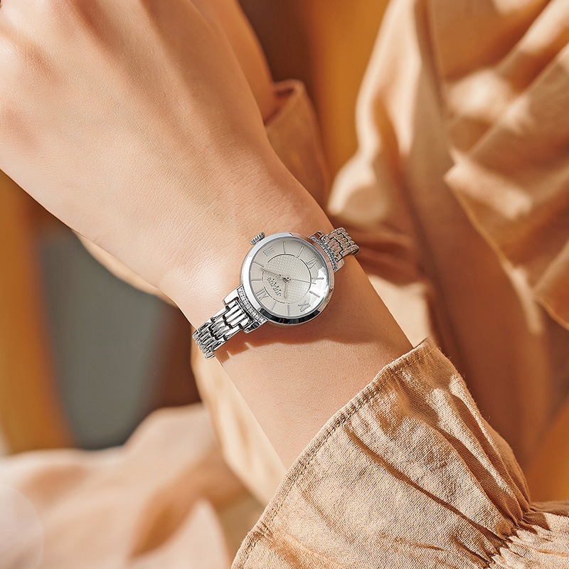 Yiwu Quality product: JULIUS JA-1429 waterproof and fashionable quartz watch for white-collar women with a chain strap from South Korea Item Picture