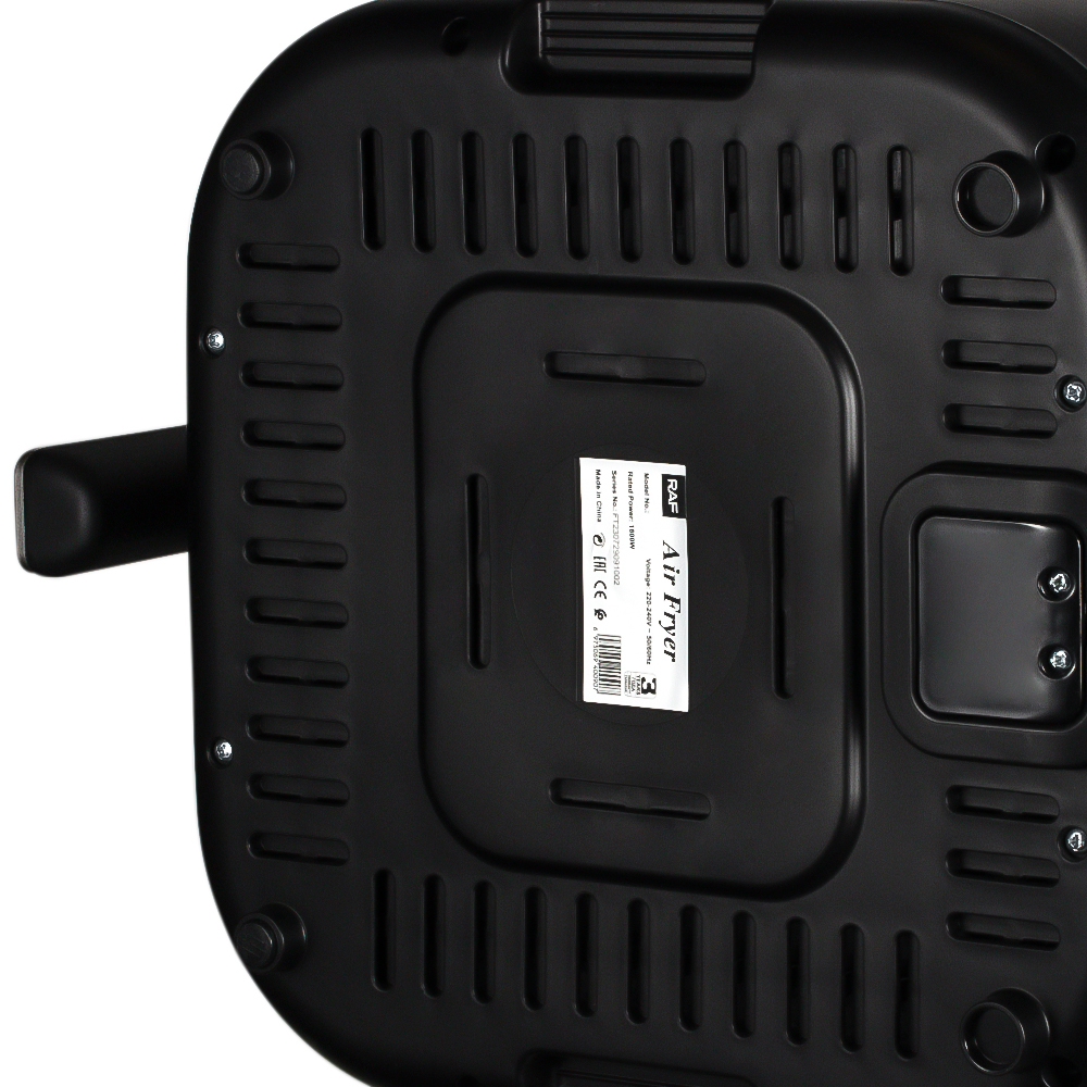 RAF European standard cross-border air fryer, large capacity, multi-functional, smart home digital display electric fryer, 6.5L, smokeless, R.5256 pic 12