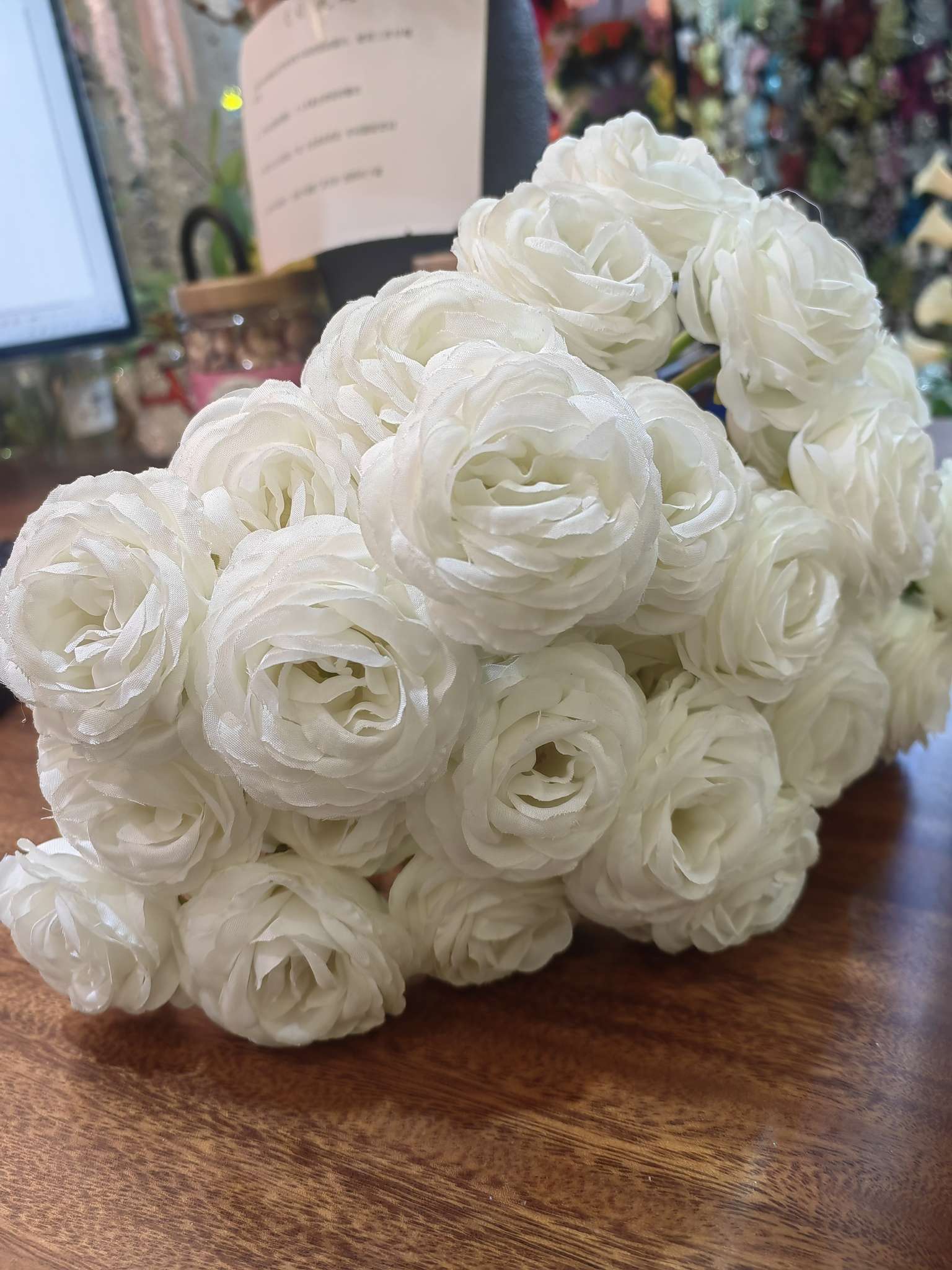 仿真花假花仿真花假花仿真花仿真花人造花高考花束仿真花硅胶仿真花细节图