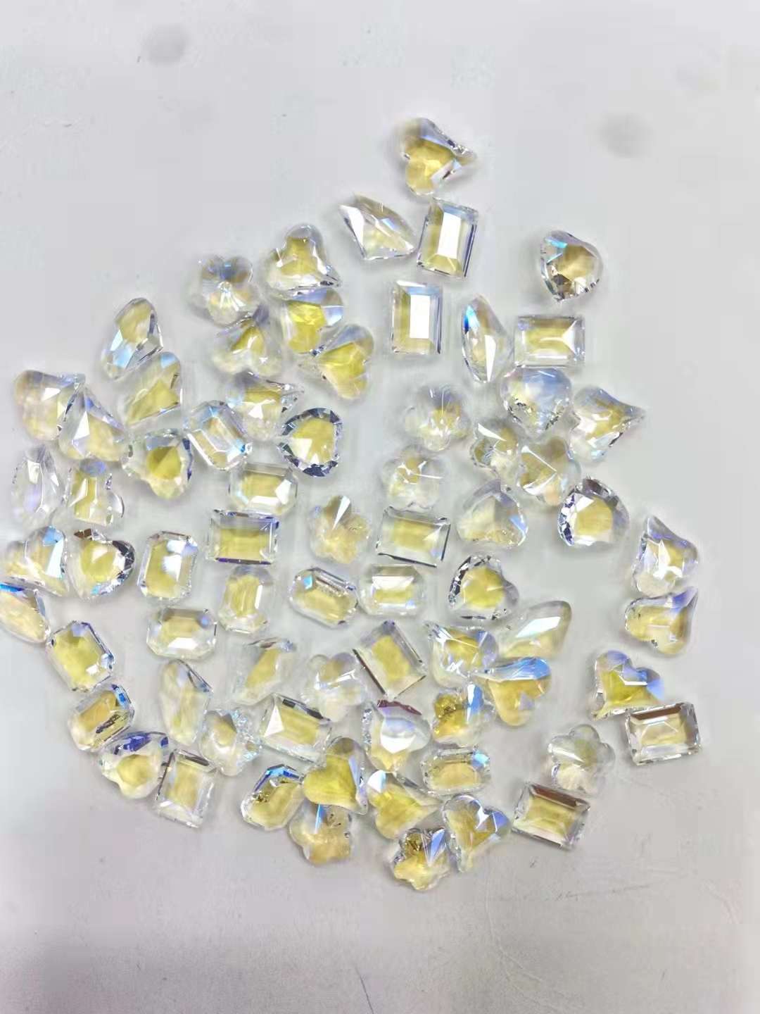 New color pointed-bottom diamond K9, super diamond 5070, wearable nail nail, wearable nail plate Application Scenario