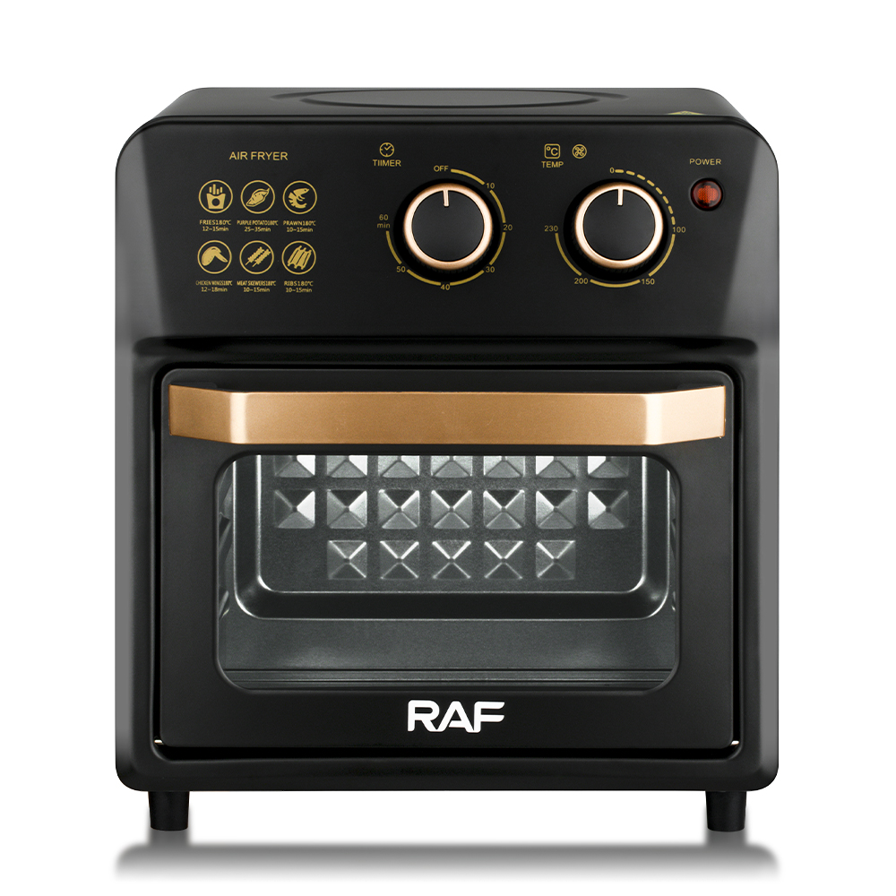 RAF electric oven, European standard 14L multi-functional household air fryer, fully automatic intelligent oven, fryer, visible baking pic 17