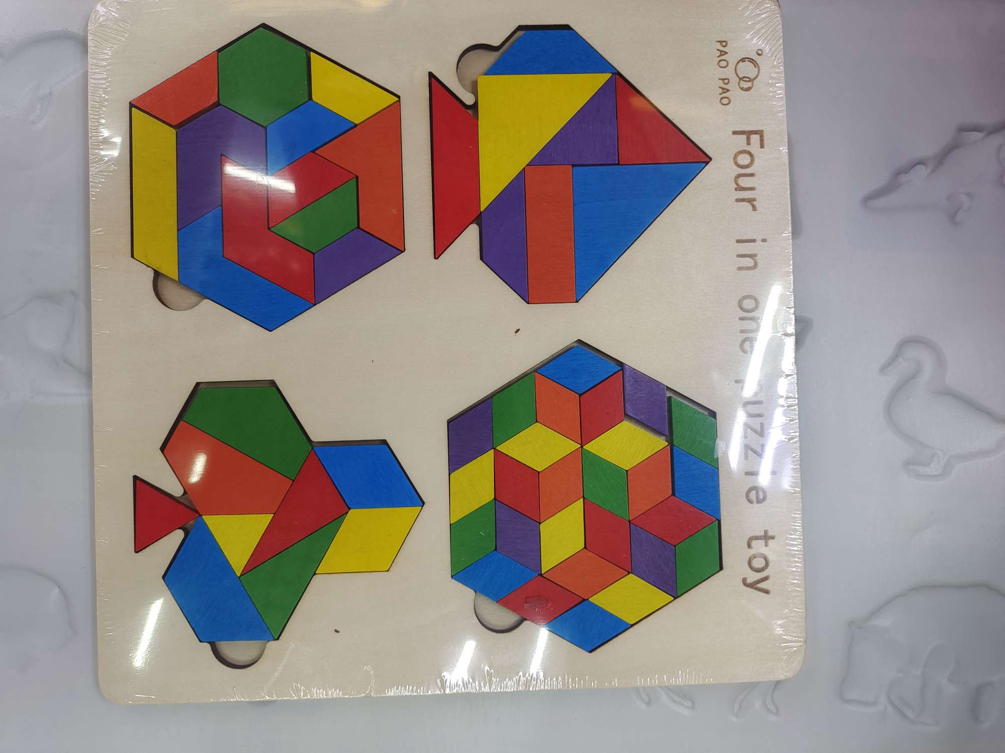 Educational and educational toys, jigsaw puzzle boards, children's cartoon assembly games, wooden three-dimensional jigsaw puzzles, adult intelligence challenge toys and gifts Specification image