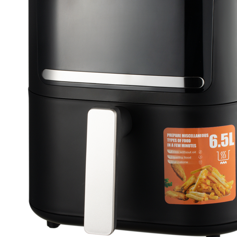 RAF European standard cross-border air fryer, large capacity, multi-functional, smart home digital display electric fryer, 6.5L, smokeless, R.5256 pic 14
