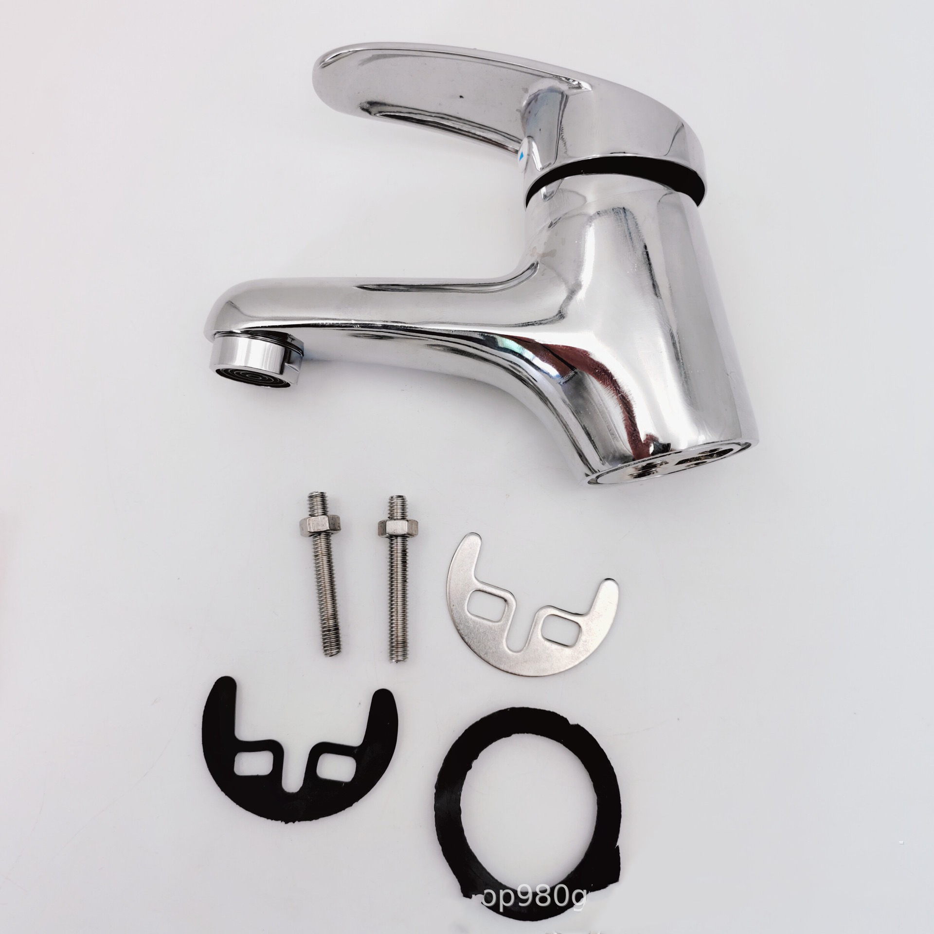 Zinc Alloy Electroplating Basin Faucet Under Washroom Basin Hot And Cold Faucet Wash Basin Mixed Faucet details Picture