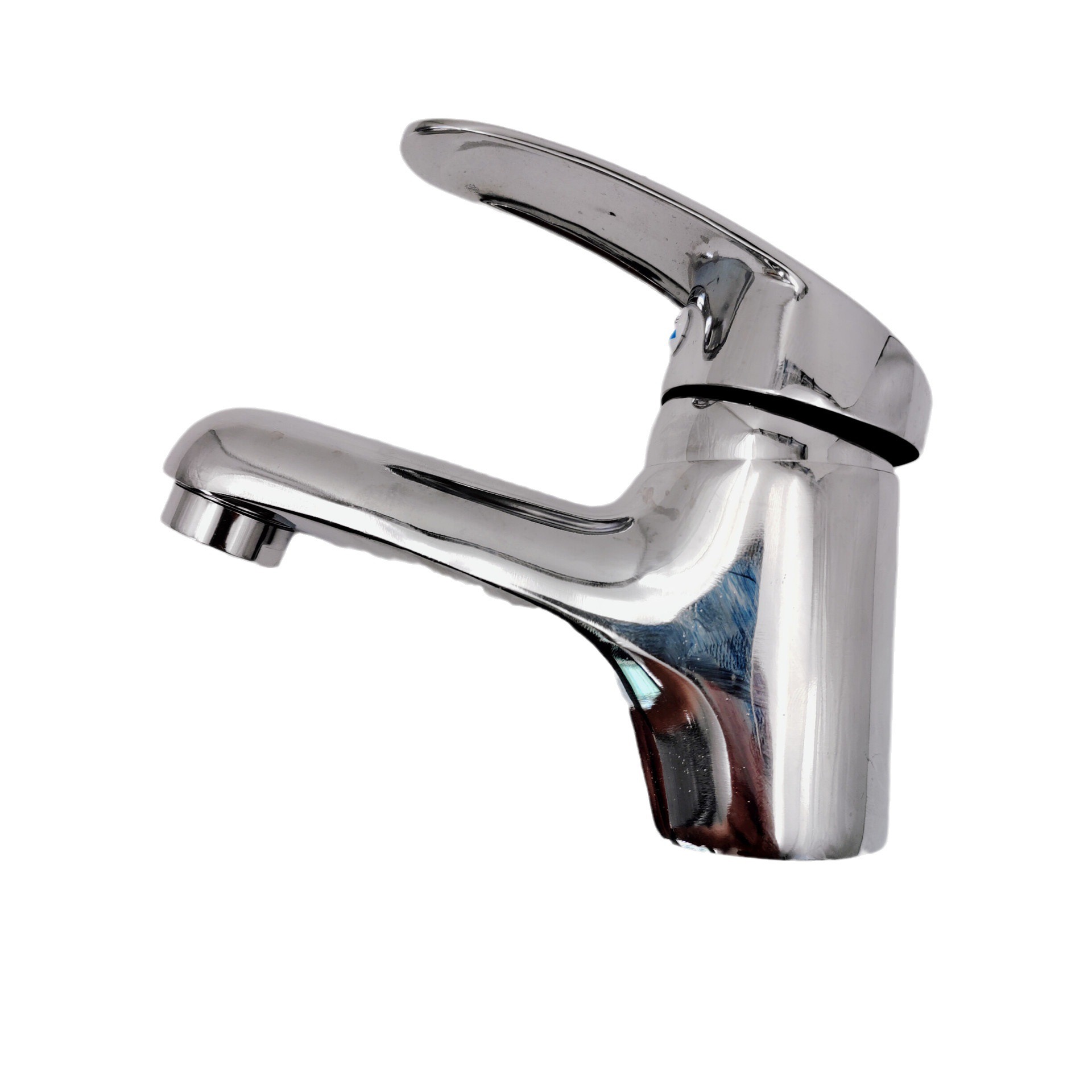 Zinc Alloy Electroplating Basin Faucet Under Washroom Basin Hot And Cold Faucet Wash Basin Mixed Faucet Specification drawing